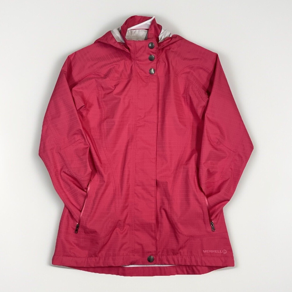 Merrell Frances Women's XS Opti Shell Waterproof Rain Windbreaker Hooded Jacket